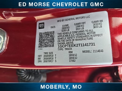 2026 Chevrolet Colorado Trail Boss