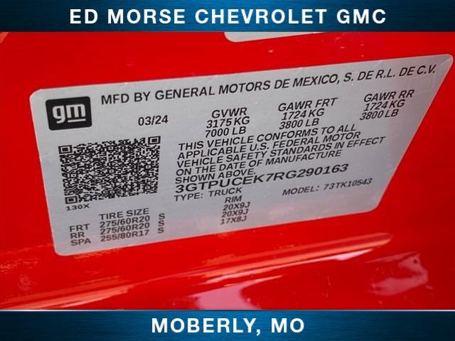 2024 GMC Sierra 1500 Elevation