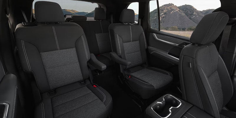 2026 GMC Acadia spacious interior