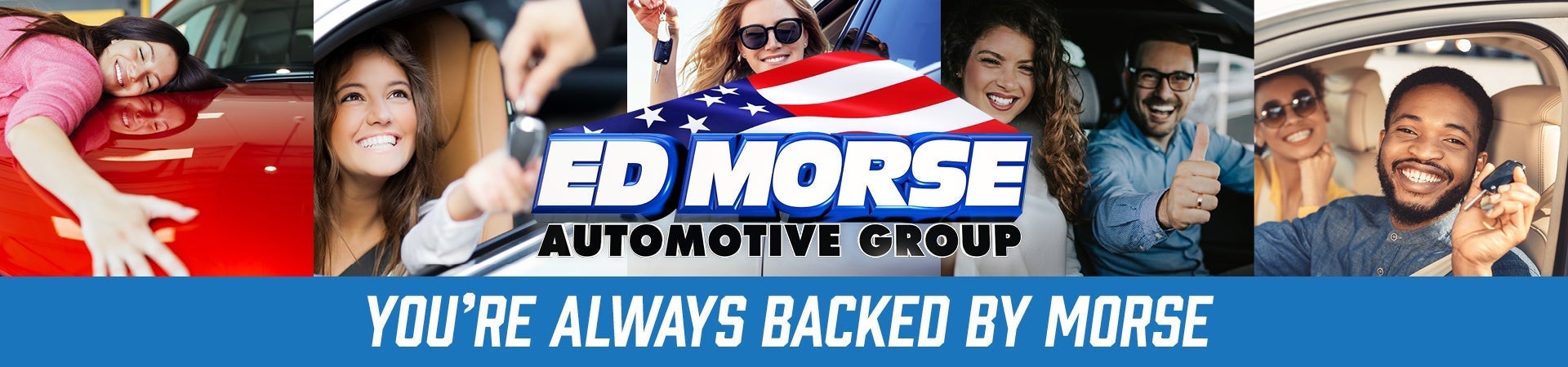 your always backed by morse banner Ed Morse GMC North in Moberly MO